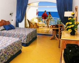 Jedn z pokojů hotelu Intercontinental Resort Abu Soma Resort, Egypt