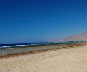 Dahab - jedna z pláží