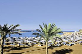 Pláž u hotelu Dana Beach Resort
