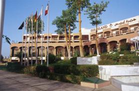 Egyptský hotel Pyramisa Isis Island - vstup