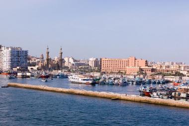 Port Said v Egyptě
