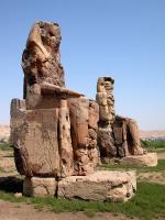 Luxor - kolosy z Memnon