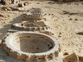 Abu Ghurab - pozůstatky chrámu Niuserrea