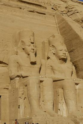Chrám Ramesse II. a sochy, Abú Simbel