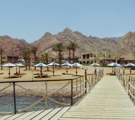 Egyptský hotel Tropitel Dahab Oasis s pláží