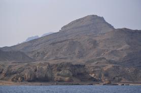 Sinaj na samém jihu u národního parku Ras Mohammed 