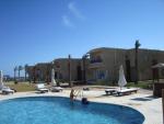 Egyptský hotel Yara Beach Club, pohled na bazén