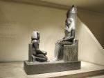 Egyptské muzeum v Luxoru se sochami