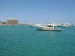 Hurghada - pohled na lodě